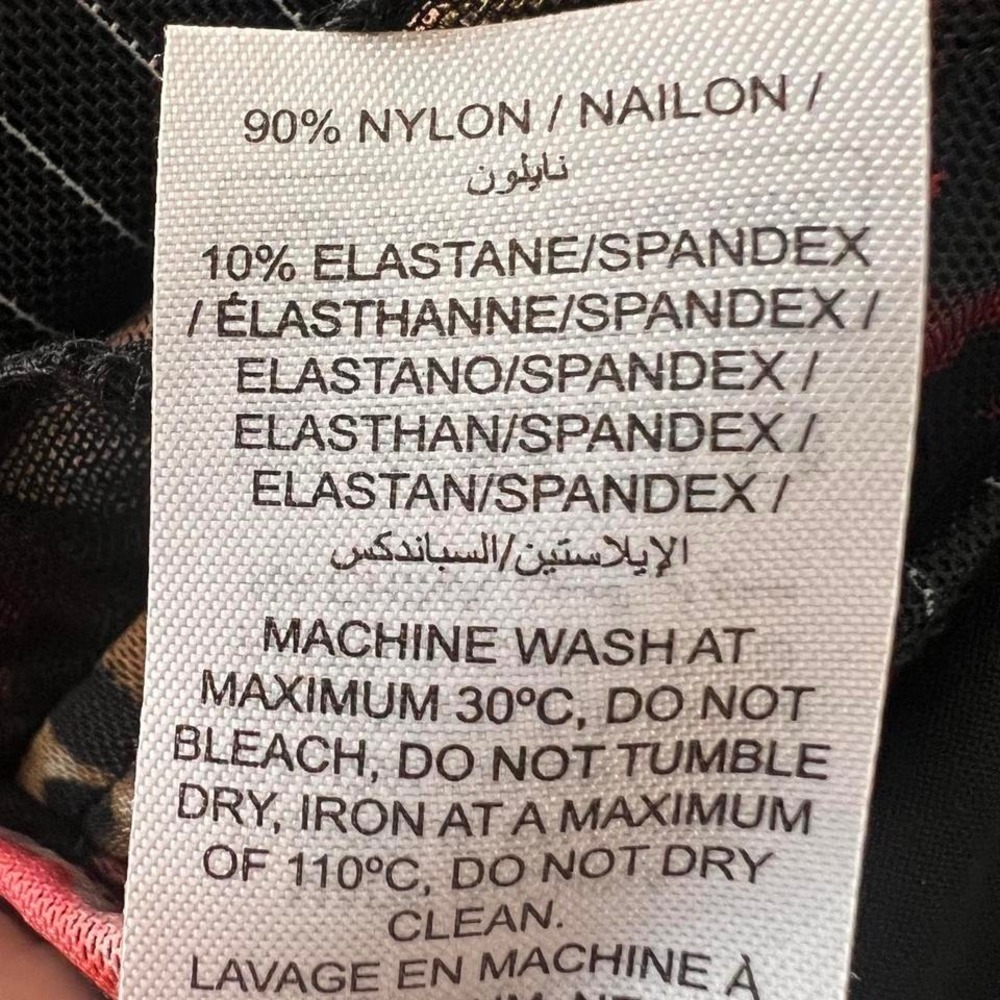 Edikted Size Small Patchwork Mesh Short Mini Skirt - image 4